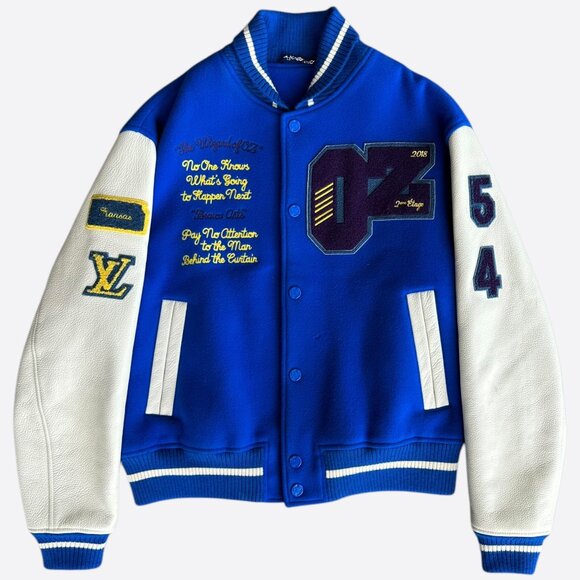 Louis Vuitton Other - Louis Vuitton Blue Wizard Of Oz Varsity Jacket